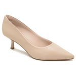 Scarpin Feminino Napa Couro Legítimo Bico Fino