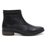 Bota Feminina Cano Curto Couro Bovino Legítimo