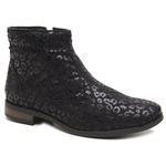 Bota Feminina Cano Curto Animal Print