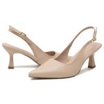 Scarpin Feminino Couro Legítimo Fechamento Em Fivela 