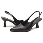 Scarpin Feminino Couro Legítimo Com Fechamento Em Fivela