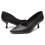 Scarpin Feminino Modelo Bico Fino Couro Legítimo