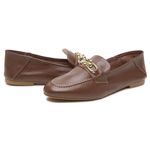 Mocassim Silvia Feminino Couro Legítimo 2 em 1