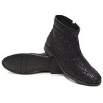 Bota Feminina Cano Curto Animal Print