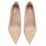 Scarpin Feminino Napa Couro Legítimo Bico Fino