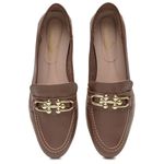 Mocassim Silvia Feminino Couro Legítimo 2 em 1
