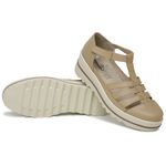 Assandalhado Plataforma Ultra Conforto Couro Legítimo