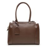 Bolsa Couro Legítimo Feminina Média