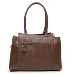 Bolsa Couro Legítimo Feminina Média