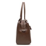 Bolsa Couro Legítimo Feminina Média