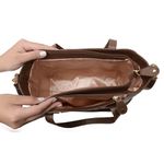 Bolsa Média Feminina Couro Legítimo