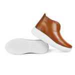 Bota Cano Curto Ref 3104 Couro Legítimo