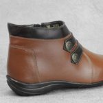 Bota Cano Curto Ref 1093 Couro Legítimo