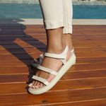Sandália Ortopédica Lia Ultra Conforto Couro Legítimo