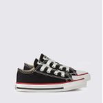 All Star Tênis Bebê Lona - Preto 