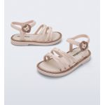 Mini Melissa Sandalia Aurora Baby - Bege