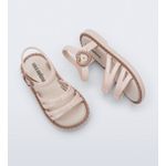 Mini Melissa Sandalia Aurora Baby - Bege
