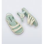 Mini Melissa Sandalia Aurora Baby - Verde