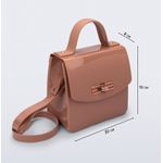 Melissa Bolsa Box Bag - Marrom