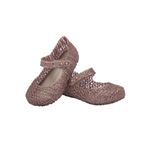 Mini Melissa Sapatilha Campana Papel Baby - Rose Glitter