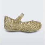 Mini Melissa Sapatilha Campana Zig Zag VI SP Baby - Ouro