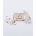 Mini Melissa Sandália Charming Baby - Branco