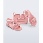 Mini Melissa Sandália Charming - Rosa