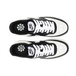 Nike Tênis Court Vision LO - Preto/Branco 