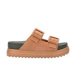 Melissa Tamanco Cozy M Lover Platform - Bege/Verde 