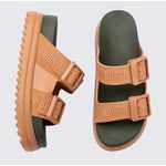 Melissa Tamanco Cozy M Lover Platform - Bege/Verde 