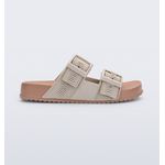 Mini Melissa Chinelo Cozy Slide M Lover - Bege