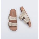 Mini Melissa Chinelo Cozy Slide M Lover - Bege