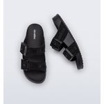 Mini Melissa Chinelo Cozy Slide M Lover - Preto