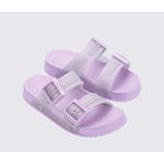 Mini Melissa Chinelo Cozy Slide M Lover - Lilás