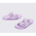 Mini Melissa Chinelo Cozy Slide M Lover - Lilás