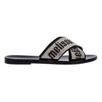 Melissa Chinelo M Lover Slide Deluxe - Preto