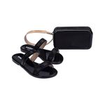 Melissa Chinelo Duo M Lover - Preto