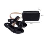 Melissa Chinelo Duo M Lover - Preto