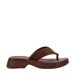 Melissa Chinelo Flatform M Lover - Marrom