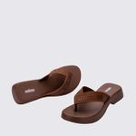 Melissa Chinelo Flatform M Lover - Marrom