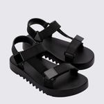 Melissa Sandália Flowing Papete - Preto