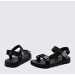 Melissa Sandália Flowing Papete - Preto
