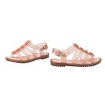 Mini Melissa Sandália Flox - Rosa Glitter 