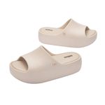 Melissa Tamanco Free Platform Slide - Bege