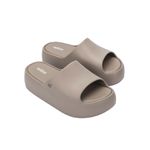 Melissa Tamanco Free Platform Slide - Bege Escuro 