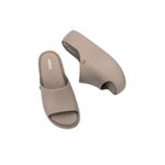 Melissa Tamanco Free Platform Slide - Bege Escuro 