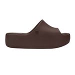 Melissa Tamanco Free Platform Slide - Marrom