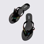Melissa Chinelo Harmonic M Lover - Preto