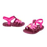 Mini Melissa Sandália Inf. Hip Bloomy BB - Rosa 