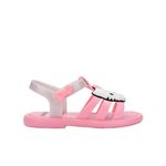 Mini Melissa Sandalia Hip+Hello Kitty Baby - Rosa